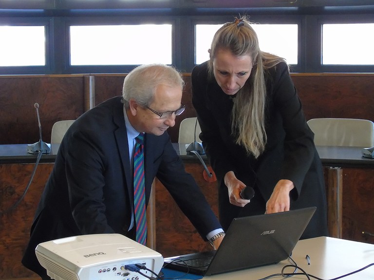 Angelo Pellegrino e Simona Lauri